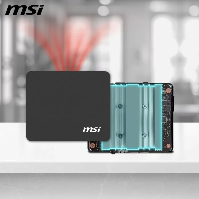 MSI Cubi NUC TWG S-006XAT, schwarz, N150, 8GB RAM, 512GB SSD
