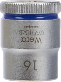 Wera 8790 HMB Zyklop Außensechskant Steckschlüssel 3/8", 16x30mm