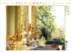 Calvendo Figuren am Chinesischen Teehaus im Park von Schloss Sanssouci