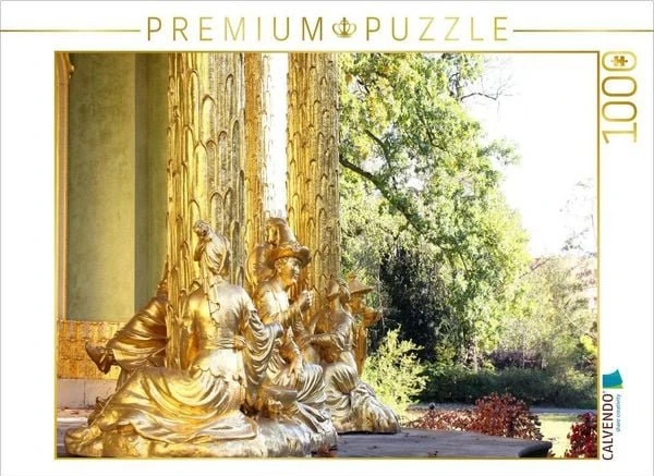 Calvendo Figuren am Chinesischen Teehaus im Park von Schloss Sanssouci