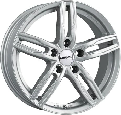 Carmani 14 Paul 6.5x16 5/100 ET38 silber