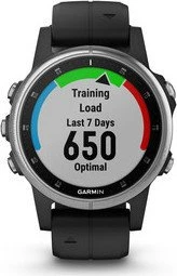 Garmin Fenix 5S Plus silber/schwarz