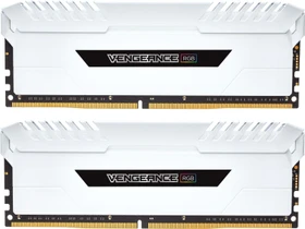 Corsair Vengeance RGB weiß UDIMM 16GB Kit, DDR4-3600, CL18-19-19-39