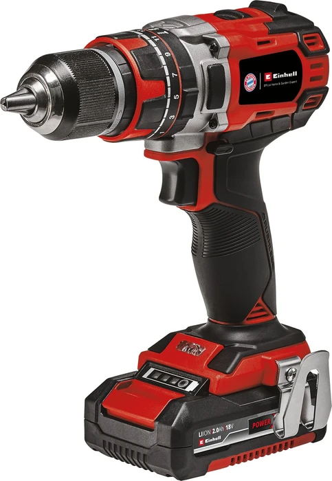 Einhell Professional TP-CD 18/50 Li-i BL FCB Akku-Schlagbohrschrauber inkl. E-Case + 2 Akkus 2.0Ah + Zubehör