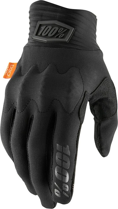 100% Cognito Smart Shock Fahrradhandschuhe schwarz