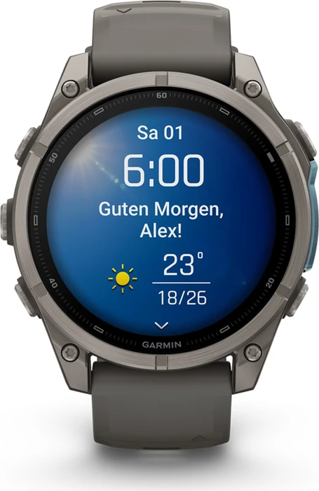 Garmin Fenix 9 47mm titanium/pebble grey