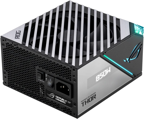 ASUS ROG Thor Platinum II, ROG-THOR-850P2-GAMING, 850W, ATX 2.4, mit 16-Pin PCIe 5.0 Kabel