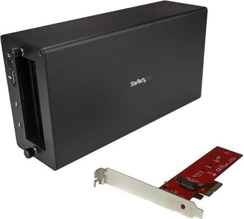 StarTech Thunderbolt 3 to PCIe M.2 adapter - Chassis + Card, Erweiterungsgehäuse für PCIe, Thunderbolt 3 / USB-C 3.1