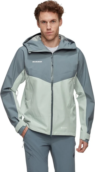 Mammut Crater IV HS Hooded Funktionsjacke silver sage/strata (Herren)