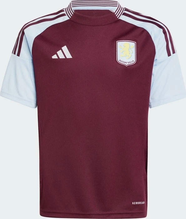 adidas Aston Villa FC 2024/2025 Heimtrikot maroon/glow blue (Junior)