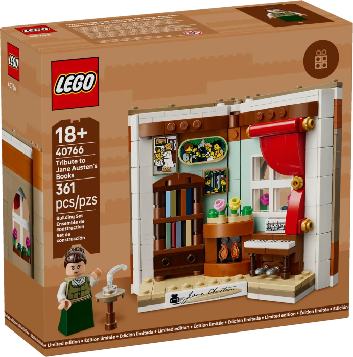 LEGO Hommage an die Bücher von Jane Austen