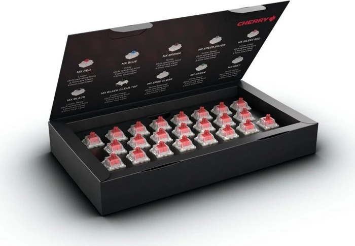 Cherry MX RGB RED Switch Kit, MX RGB RED 100Mio Switch Set, MX1A, 23er-Pack