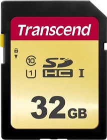 Transcend 500S R95/W35 32GB, UHS-I U1, Class 10