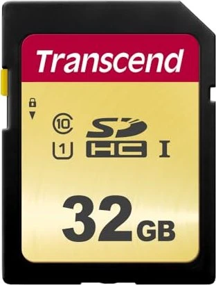 Transcend 500S, SD UHS-I U1/U3, V30