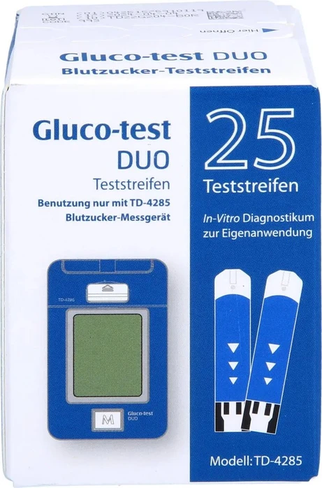 Aristo Pharma Gluco-Test Duo Blutzucker-Teststreifen