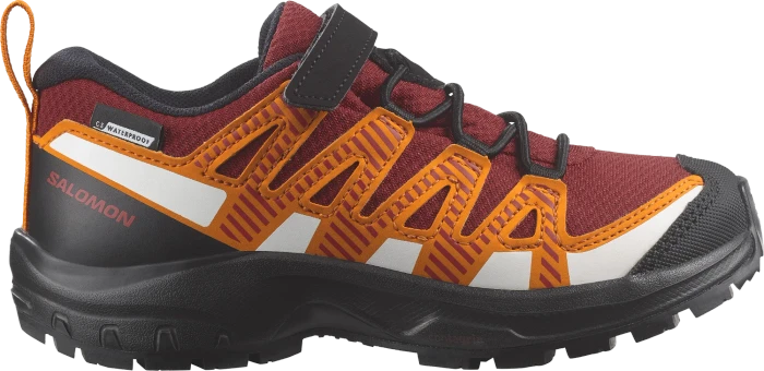 Salomon XA Pro V8 CSWP red dahlia/black/orange pepper (Junior)