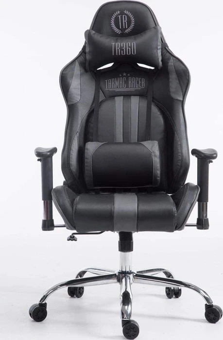 CLP Racing Limit Kunstleder Gamingstuhl , schwarz/grau