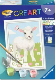 Ravensburger Malen nach Zahlen CreArt Süßes Lämmchen