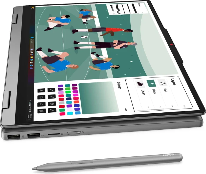 Lenovo IdeaPad 5 2-in1 14IPH11, Luna Grey, Core Ultra 5 322, 16GB RAM, 512GB SSD, DE