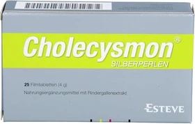 Cholecysmon Silberperlen Filmtabletten, 25 Stück