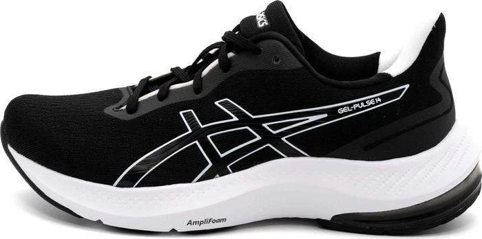 Asics Gel-Pulse 14 schwarz/weiß (Damen)