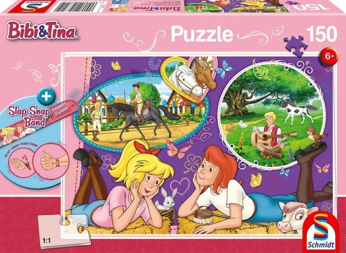 Schmidt Spiele Bibi & Tina Freundinnnen für immer + Slap-Snap-Band