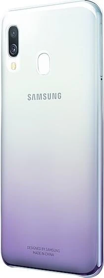 Samsung Gradation Cover für Galaxy A40 violett