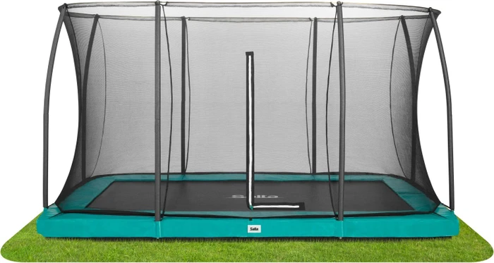 Salta Comfort 366x244cm Bodentrampolin grün