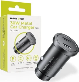 Mobile Origin Metal Car Charger 30W CA13 schwarz