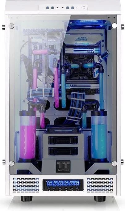 Thermaltake The Tower 900 Snow Edition, weiß, Glasfenster