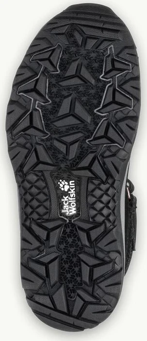 Jack Wolfskin Vojo LT Texapore Mid black/burly yellow XT (Junior)