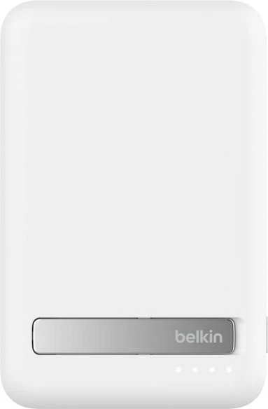 Belkin BoostCharge Pro Magnetic Power Bank with Qi2 (15W) 5K weiß