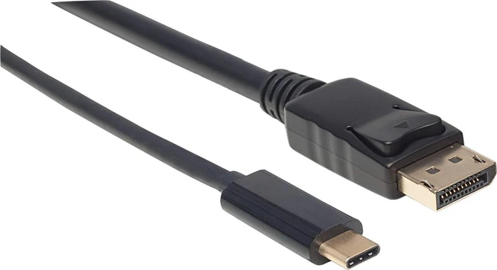 Manhattan USB-C Stecker auf DisplayPort Stecker Adapterkabel, 1m