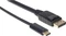 Manhattan USB-C Stecker auf DisplayPort Stecker Adapterkabel, 1m Vorschaubild