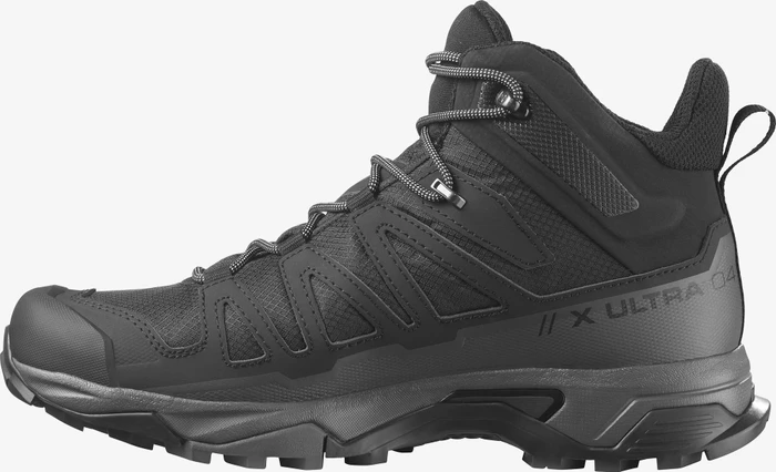 Salomon X Ultra 4 Mid GTX black/magnet/pearl blue (Herren)