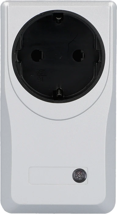 uniTEC 3+1 Micro, Funksteckdose mit Fernbedienung silber, Set