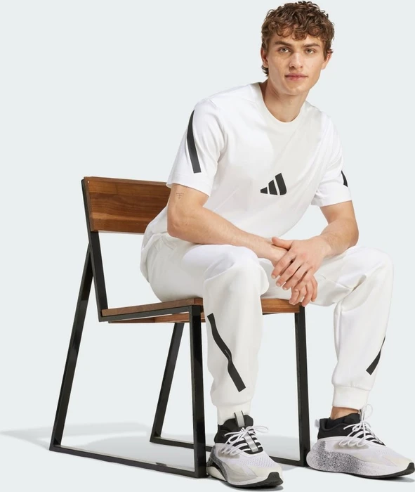 adidas Z.N.E. T-Shirt kurzarm weiß (Herren)