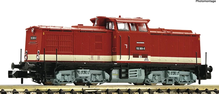 Fleischmann - Spur N - Diesellokomotive 112 303-2 DR