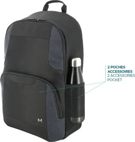 Mobilis The One Basic 15-17" Laptop-Rucksack, navy blau