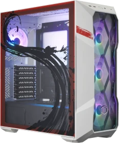 Cooler Master MasterBox TD500 Mesh V2, weiß/bunt, Glasfenster
