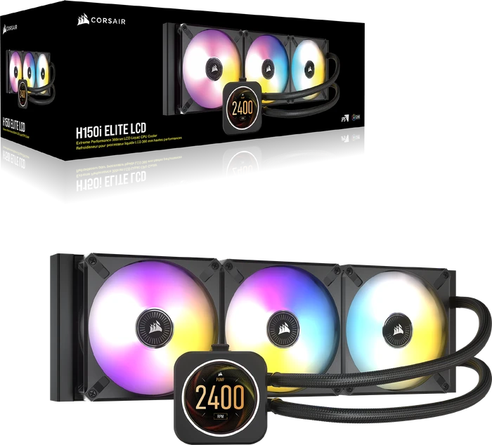 Corsair iCUE H150i Elite LCD