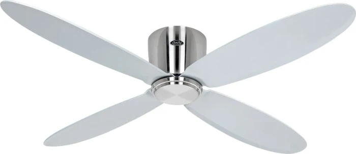 CasaFan Eco Plano II 132 BN-SI WiFi Deckenventilator silber/chrom gebürstet