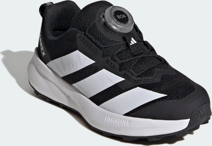 adidas Terrex Agravic BOA core black/cloud white/semi impact orange (Junior)