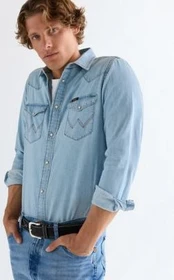 Wrangler Regular Western Hemd langarm riverbank (Herren)