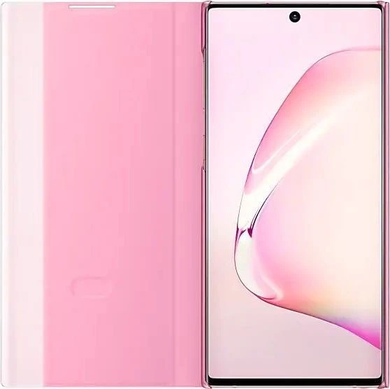 Samsung Clear View Cover für Galaxy Note 10 pink