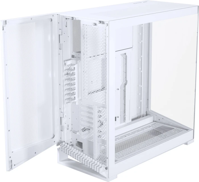 Phanteks NV9 Matte White, weiß, Glasfenster