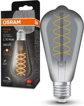 Osram Ledvance Filament LED Vintage 1906 Edison 30 7.8W/818 E27 DIM