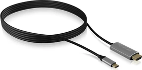 RaidSonic Icy Box IB-CB020-C USB-C 3.1 [Stecker] auf HDMI [Stecker] Adapterkabel, 1.8m (60373)