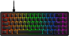 HP HyperX Origins 2 Pro 65, transparent/schwarz, LEDs RGB, HyperX RED, USB, US (BN7S3AA#ABA)