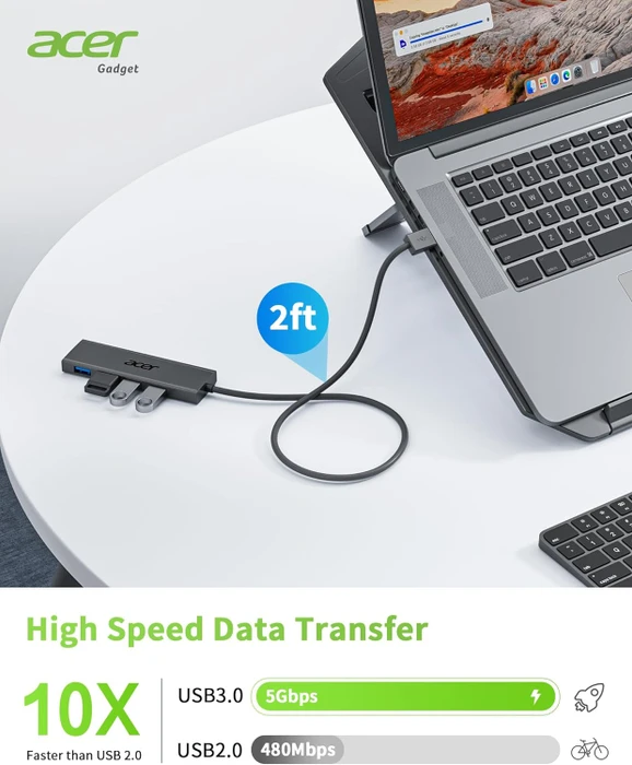 Acer USB-Hub, USB-A 3.0 [Stecker]